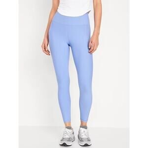 Old Navy High Rise PowerSoft 7/8 Pocket Leggings Womens Size 3X Blue Pants